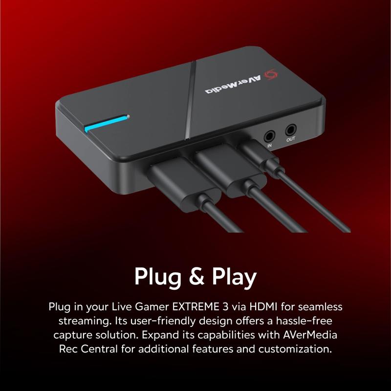 Placa de captura AVerMedia GC551G2 Live Gamer Extreme 3 4K HDMI